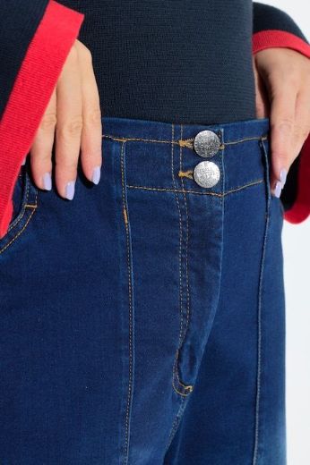 Moda za polnejše Hlače traper  rastezljive plus velikost, xxl, Ulla Popken in Johann Popken (JP1880)