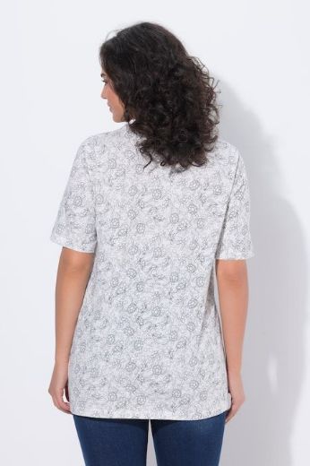 Moda za polnejše Majica kratkih rukava A kroja plus velikost, xxl, Ulla Popken in Johann Popken (JP1880)