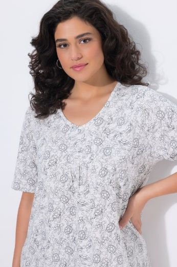 Moda za polnejše Majica kratkih rukava A kroja plus velikost, xxl, Ulla Popken in Johann Popken (JP1880)