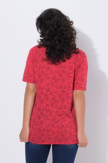 Moda za polnejše Majica kratkih rukava A kroja plus velikost, xxl, Ulla Popken in Johann Popken (JP1880)