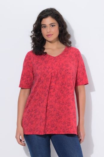 Moda za polnejše Majica kratkih rukava A kroja plus velikost, xxl, Ulla Popken in Johann Popken (JP1880)