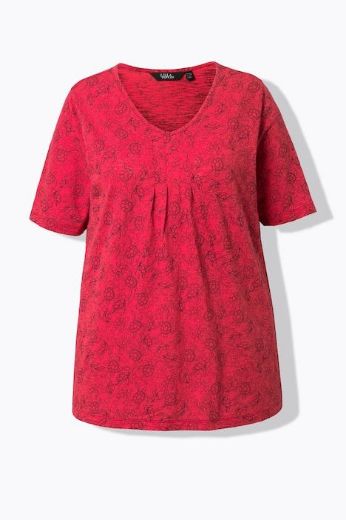 Moda za polnejše Majica kratkih rukava A kroja plus velikost, xxl, Ulla Popken in Johann Popken (JP1880)