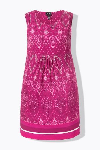 Moda za polnejše Haljina bez rukava A kroja plus velikost, xxl, Ulla Popken in Johann Popken (JP1880)