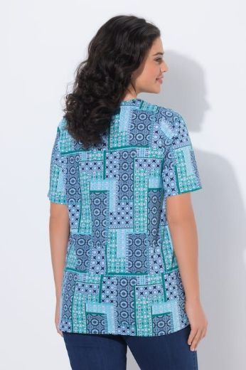 Moda za polnejše Majica kratkih rukava A kroja plus velikost, xxl, Ulla Popken in Johann Popken (JP1880)