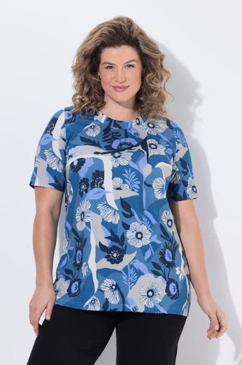 Moda za polnejše Majica kratkih rukava plus velikost, xxl, Ulla Popken in Johann Popken (JP1880)