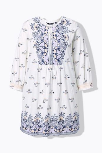 Moda za polnejše Tunika 3/4 rukava A kroja plus velikost, xxl, Ulla Popken in Johann Popken (JP1880)