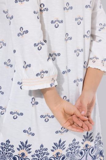 Moda za polnejše Tunika 3/4 rukava A kroja plus velikost, xxl, Ulla Popken in Johann Popken (JP1880)