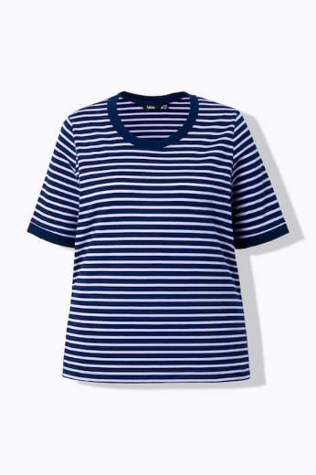 Moda za polnejše Majica kratkih rukava plus velikost, xxl, Ulla Popken in Johann Popken (JP1880)