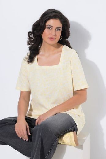 Moda za polnejše Majica kratkih rukava dužeg kroja plus velikost, xxl, Ulla Popken in Johann Popken (JP1880)