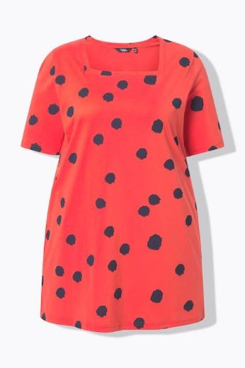 Moda za polnejše Majica kratkih rukava dužeg kroja plus velikost, xxl, Ulla Popken in Johann Popken (JP1880)