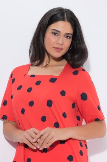 Moda za polnejše Majica kratkih rukava dužeg kroja plus velikost, xxl, Ulla Popken in Johann Popken (JP1880)