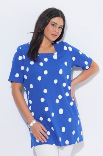 Moda za polnejše Majica kratkih rukava dužeg kroja plus velikost, xxl, Ulla Popken in Johann Popken (JP1880)