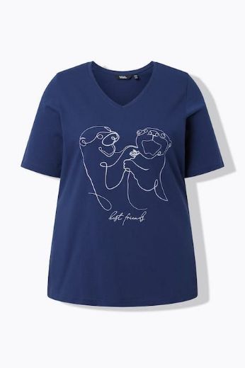 Moda za polnejše Majica bez rukava plus velikost, xxl, Ulla Popken in Johann Popken (JP1880)