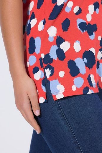 Moda za polnejše Majica kratkih rukava šireg kroja plus velikost, xxl, Ulla Popken in Johann Popken (JP1880)