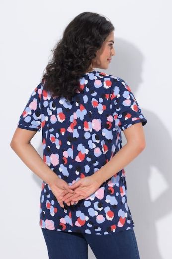 Moda za polnejše Majica kratkih rukava šireg kroja plus velikost, xxl, Ulla Popken in Johann Popken (JP1880)