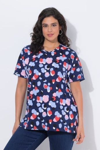 Moda za polnejše Majica kratkih rukava šireg kroja plus velikost, xxl, Ulla Popken in Johann Popken (JP1880)