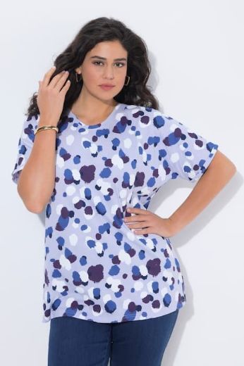 Moda za polnejše Majica kratkih rukava šireg kroja plus velikost, xxl, Ulla Popken in Johann Popken (JP1880)