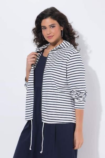 Slika Majica dugih rukava s patentnim zatvaračem i kapuljačom