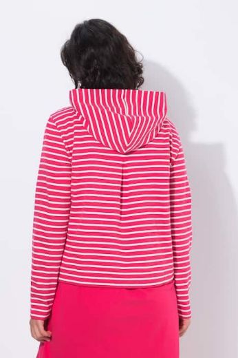 Moda za polnejše Majica dugih rukava s patentnim zatvaračem i kapuljačom plus velikost, xxl, Ulla Popken in Johann Popken (JP1880)