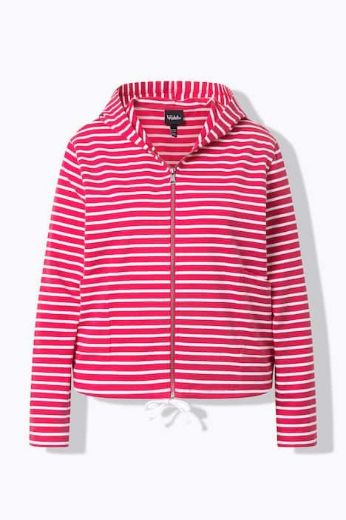 Moda za polnejše Majica dugih rukava s patentnim zatvaračem i kapuljačom plus velikost, xxl, Ulla Popken in Johann Popken (JP1880)