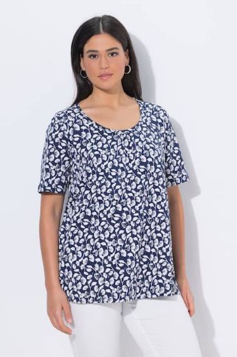 Moda za polnejše Majica kratkih rukava plus velikost, xxl, Ulla Popken in Johann Popken (JP1880)