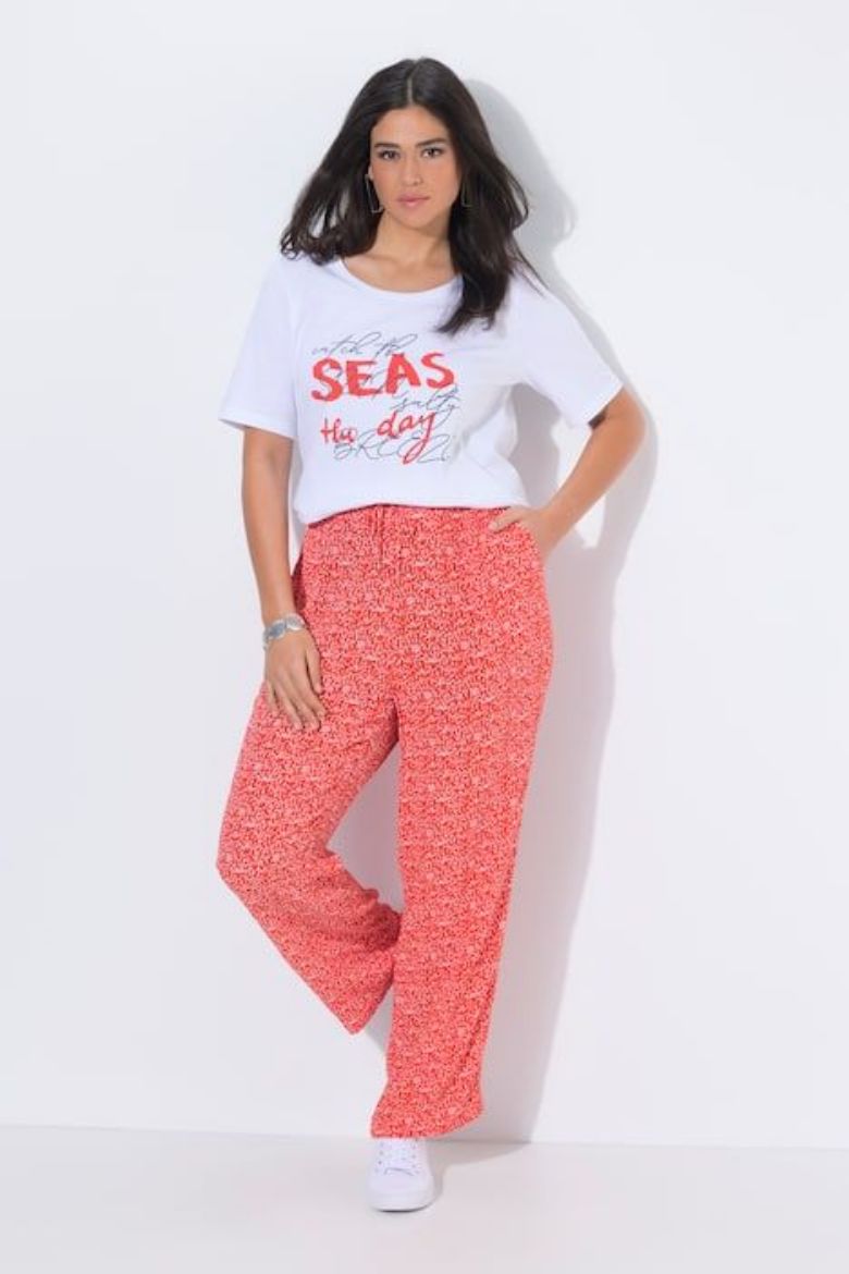 Moda za polnejše Hlače široke elastičnog struka plus velikost, xxl, Ulla Popken in Johann Popken (JP1880)