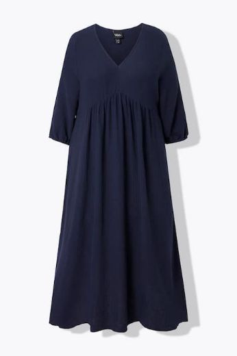 Moda za polnejše Haljina dugih rukava A kroja plus velikost, xxl, Ulla Popken in Johann Popken (JP1880)