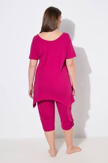 Moda za polnejše Pidžama kratkih rukava i dugih nogavica plus velikost, xxl, Ulla Popken in Johann Popken (JP1880)