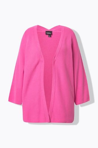 Moda za polnejše Kardigan 3/4 rukava A kroja plus velikost, xxl, Ulla Popken in Johann Popken (JP1880)
