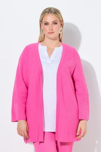 Moda za polnejše Kardigan 3/4 rukava A kroja plus velikost, xxl, Ulla Popken in Johann Popken (JP1880)