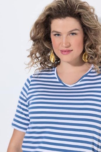 Moda za polnejše Majica kratkih rukava 2 komada plus velikost, xxl, Ulla Popken in Johann Popken (JP1880)