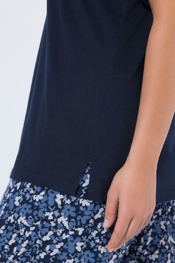 Moda za polnejše Majica kratkih rukava plus velikost, xxl, Ulla Popken in Johann Popken (JP1880)