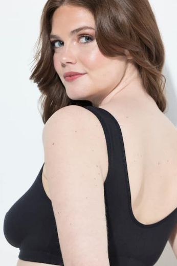 Moda za polnejše Grudnjak na prednje kopčanje pamučni plus velikost, xxl, Ulla Popken in Johann Popken (JP1880)