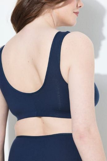 Moda za polnejše Grudnjak na prednje kopčanje pamučni plus velikost, xxl, Ulla Popken in Johann Popken (JP1880)