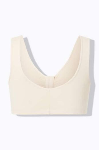 Moda za polnejše Grudnjak na prednje kopčanje pamučni plus velikost, xxl, Ulla Popken in Johann Popken (JP1880)