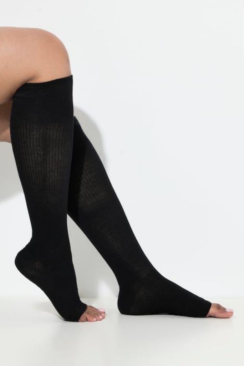 Moda za polnejše Štrample bez prstiju plus velikost, xxl, Ulla Popken in Johann Popken (JP1880)