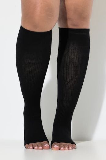 Moda za polnejše Štrample bez prstiju plus velikost, xxl, Ulla Popken in Johann Popken (JP1880)