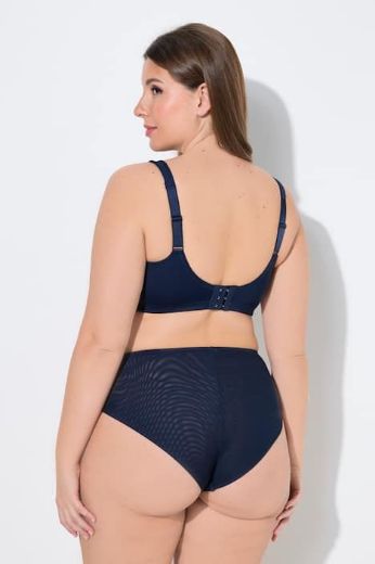 Moda za polnejše Grudnjak reljefni bez žice plus velikost, xxl, Ulla Popken in Johann Popken (JP1880)