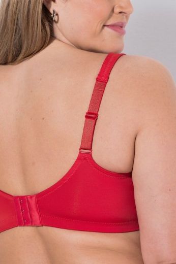 Moda za polnejše Grudnjak reljefni bez žice plus velikost, xxl, Ulla Popken in Johann Popken (JP1880)