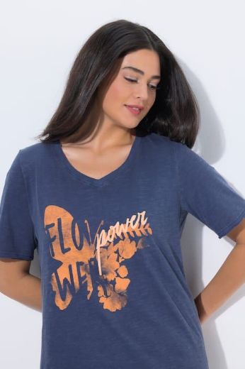 Moda za polnejše Majica kratkih rukava plus velikost, xxl, Ulla Popken in Johann Popken (JP1880)