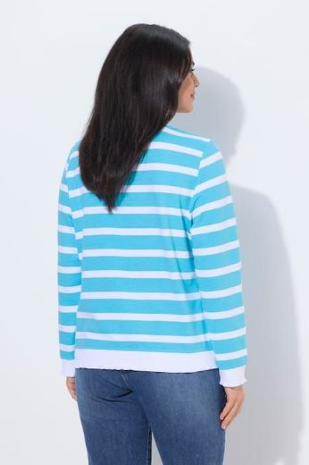 Moda za polnejše Majica dugih rukava plus velikost, xxl, Ulla Popken in Johann Popken (JP1880)