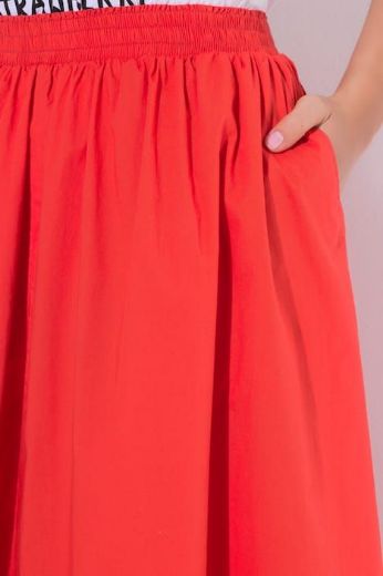 Moda za polnejše Suknja midi elastičnog struka plus velikost, xxl, Ulla Popken in Johann Popken (JP1880)