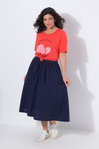 Moda za polnejše Suknja midi elastičnog struka plus velikost, xxl, Ulla Popken in Johann Popken (JP1880)