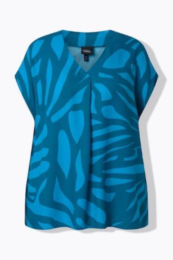 Moda za polnejše Tunika kratkih rukava šireg kroja plus velikost, xxl, Ulla Popken in Johann Popken (JP1880)