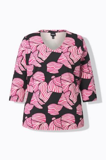 Moda za polnejše Majica 3/4 rukava plus velikost, xxl, Ulla Popken in Johann Popken (JP1880)