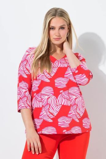 Moda za polnejše Majica 3/4 rukava plus velikost, xxl, Ulla Popken in Johann Popken (JP1880)