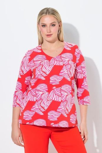 Moda za polnejše Majica 3/4 rukava plus velikost, xxl, Ulla Popken in Johann Popken (JP1880)