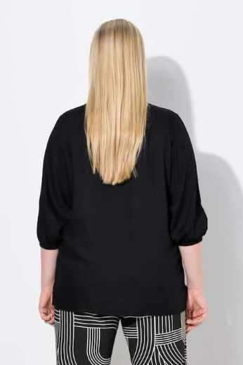 Moda za polnejše Bluza 3/4 rukavi s naborima plus velikost, xxl, Ulla Popken in Johann Popken (JP1880)