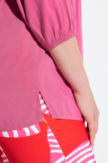 Moda za polnejše Bluza 3/4 rukavi s naborima plus velikost, xxl, Ulla Popken in Johann Popken (JP1880)