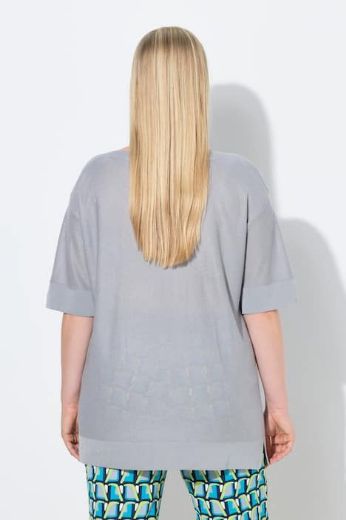 Moda za polnejše Pulover kratkih rukava šireg kroja plus velikost, xxl, Ulla Popken in Johann Popken (JP1880)